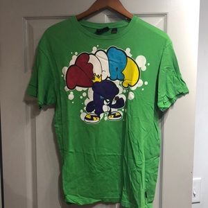 Vurt Skateboard Teddy Graphic Bubble Green Tee S:L